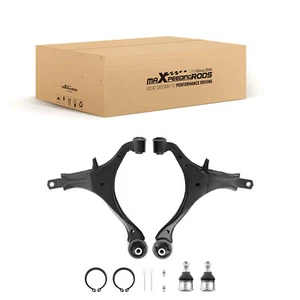 PAIR FRONT LOWER CONTROL ARMS W/ BALL JOINT FOR HONDA CRV RD4 RD5 RD7 2001-2006 - Picture 1 of 14