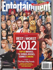 Entertainment Weekly Magazine Best and Worst in Movies TV Music Books Video 2012 - Picture 1 of 12