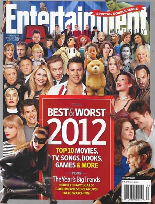 Entertainment Weekly Magazine Best and Worst in Movies TV Music Books Video 2012 - Image 1 of 4