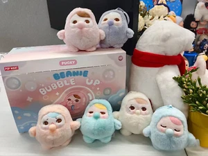 POP MART PUCKY Beaning Bubble Up Series Confirmed Blind Box Plush Pendant Gift - Picture 1 of 25