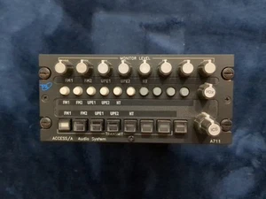 Technisonic Model A711 Audio Controller P/N 961072-2 - Picture 1 of 6