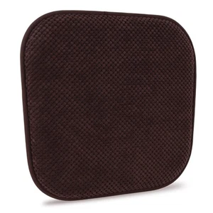 Brown Kitchen Chairs Cushions Non Slip Foam Office Seat Cushions Washable Sof... - Picture 1 of 8