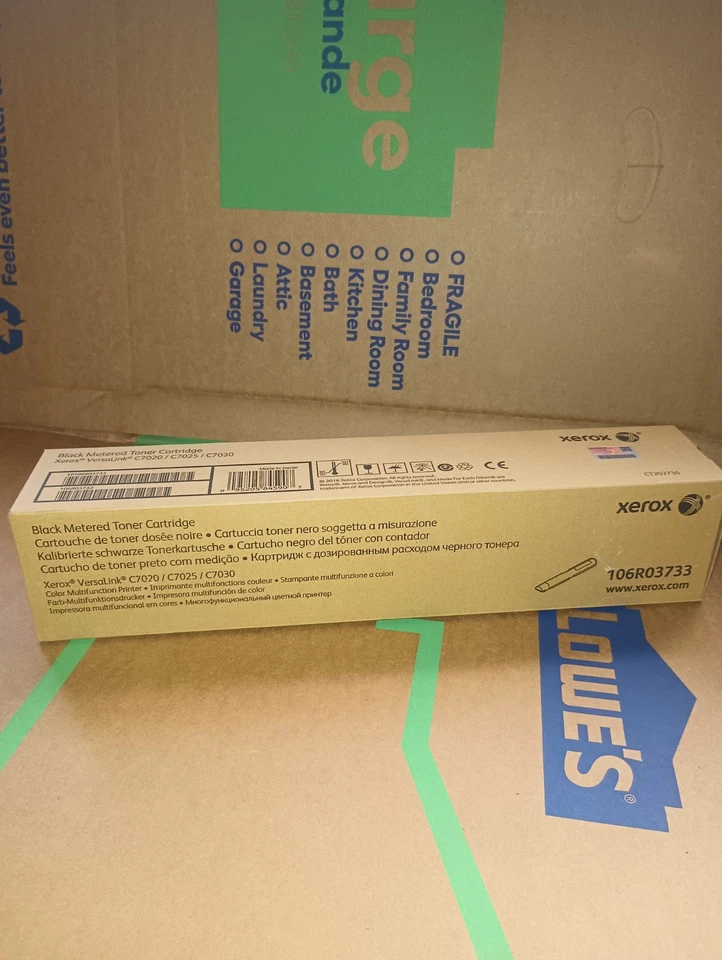 Xerox Genuine Toner Black  for VersaLink C7020 7025 7030 - Image 1 of 1