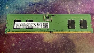 SK Hynix 8gb DDR5 UDIMM 4800B Desktop RAM HMCG66AEBUA081N, CLEAN NEW PULL - Picture 1 of 1