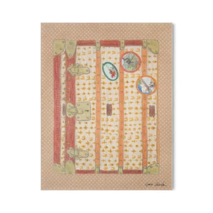 N) Louis Vuitton Travels With Grace Coddington Koffer Travel mit Karo -M96947🐱 - Bild 1 von 4