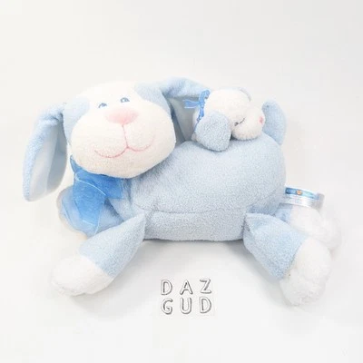 Kid's Preferred Mama and Baby Puppy Dog Stuffed Plush Animal Toy Musical Blue - Image 1 of 4