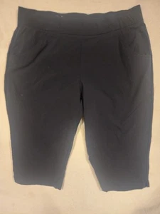 Columbia Women's Active Fit Omni-Shield Pull-On Capri Pants, Navy Dark Blue - Picture 1 of 9