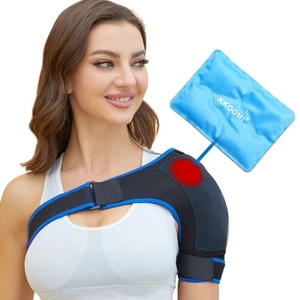 Schulterbandage Gel Eisbeutel Schulter Schmerzlinderung für zerrissene Rotatorenmanschette, Schulter... - Bild 1 von 5