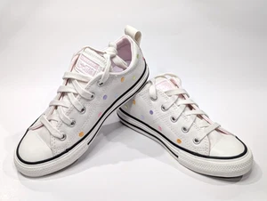 Converse CTAS Madison OX Vintage White/Multi Girl's Low Top Sneakers-Size 1 NWOB - Picture 1 of 10