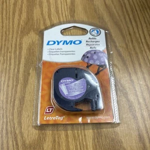 DYMO LetraTag durchsichtige Etikettenmine 1/2" x 13 Fuß transparent 16952 - Bild 1 von 2
