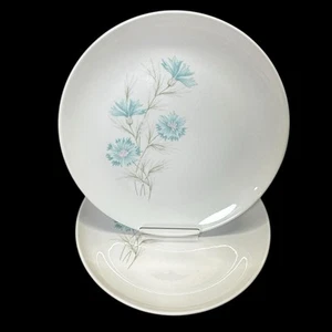 MCM Taylor Smith Ever Yours Boutonniere 10.25" Dinner Plate Vintage Set of 2 - Picture 1 of 12