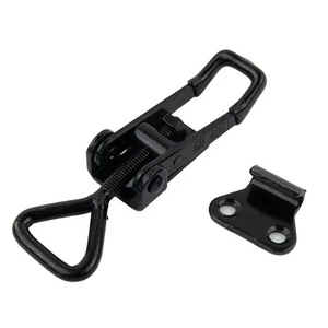 Steel Hasp Toggle Clamp Lockers 220lbs Adjustable GH-4001 High Carbon Steel - Picture 1 of 24