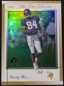 1999 SP Authentic New Classics #NC6 Randy Moss Minnesota Vikings - Bild 1 von 2