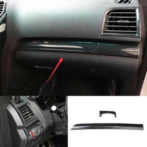 Carbon Fiber Central Console Dashboard Strip Trim For Ford Explorer 2011-2019 - Bild 1 von 6