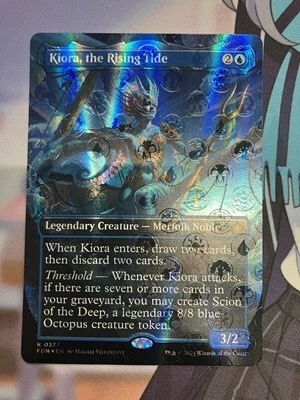 Kiora the Rising Tide Foil MTG Magic The Gathering R0377 FDN - Image 1 of 2