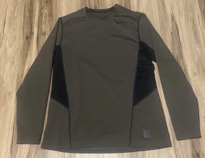Camisa para hombre Nike Pro ajustada manga larga Dri-Fit talla XL Foto 1 de 4