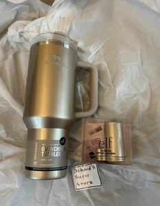 Stanley x E.L.F Kosmetik Paket 40 Unzen Becher + Lippenöl Halter Honey Talks Set - Bild 1 von 9