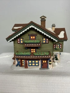 Dept 56 Alpine Village Series Sport Laden 5612-0 '93 Light Box Retired - Picture 1 of 12