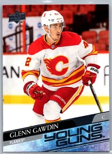 2020-21 Upper Deck #726 Glenn Gawdin Rookie Calgary Flames - Picture 1 of 2