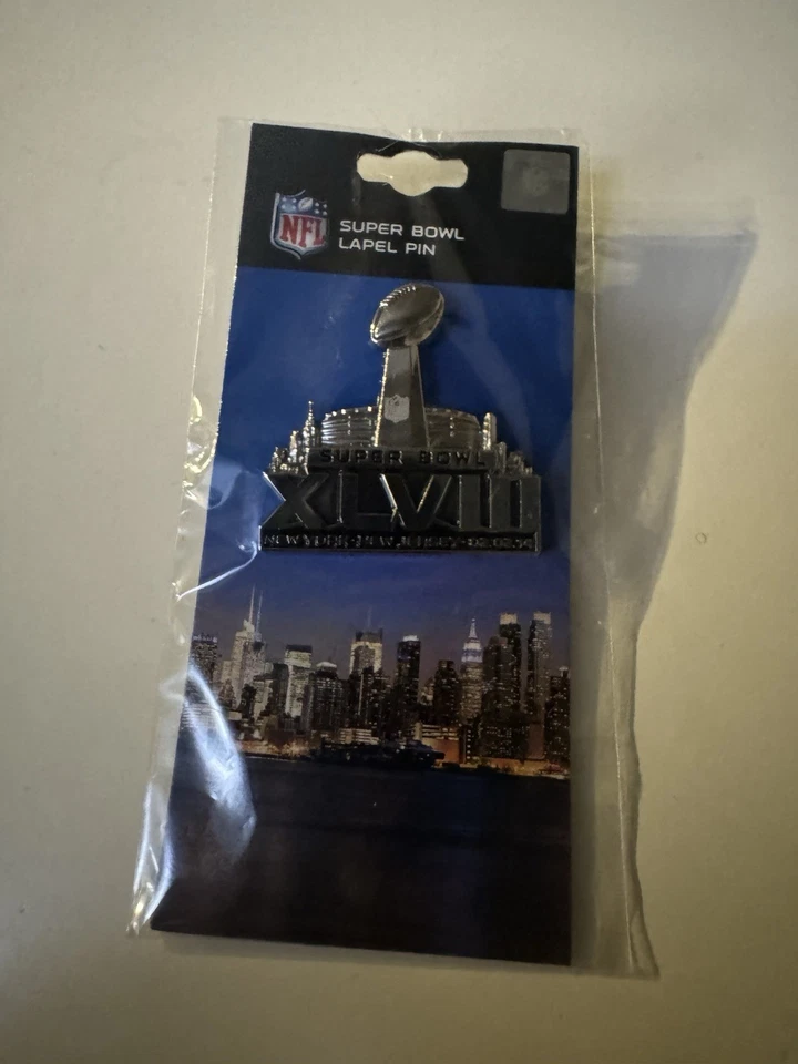 Seattle Seahawks Super Bowl XLVIII Lapel pin - Image 1 of 1