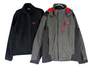 Jack Wolfskin Chaqueta De Forro Polar 2 En 1 Con Capucha Para Hombre Talla S - Imagen 1 de 21