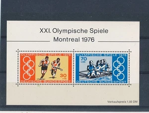 D440336 Germany S/S MNH Olympics Montreal 1976 - Picture 1 of 1