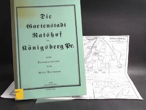 Die Gartenstadt Ratshof in Königsberg/ Pr. Eine Dokumentation von Willi Freimann - Bild 1 von 4