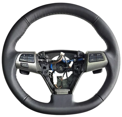 Volante in pelle nuovo per Toyota RAV 4 XA30 2010-2013 FONDO PIATTO facelift Foto 1 de 4