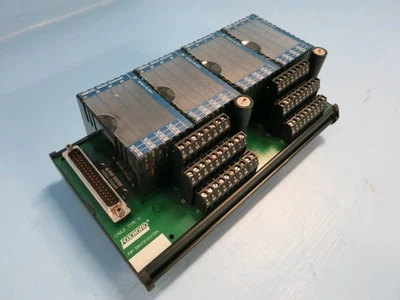 Foxboro P0916NM-0C FBM242 PLC Module w DIN Mount Base P0916JZ 0C FBM 242 PO916NM - Image 1 of 4