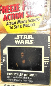 STAR WARS power of the force 1997 PRINCESS LEIA ORGANA FREEZE FRAME slide potf - Picture 1 of 2
