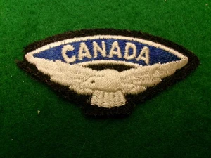 RCAF Canada embroidered military vintage shoulder patch 3" - Picture 1 of 2