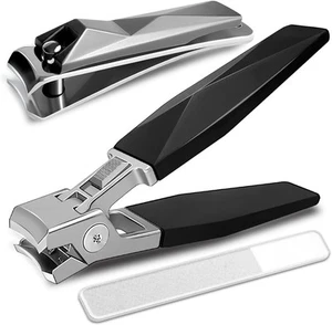 German Nail Clippers, Toenail Clippers for Thick Toenails, Toe Black - Picture 1 of 7