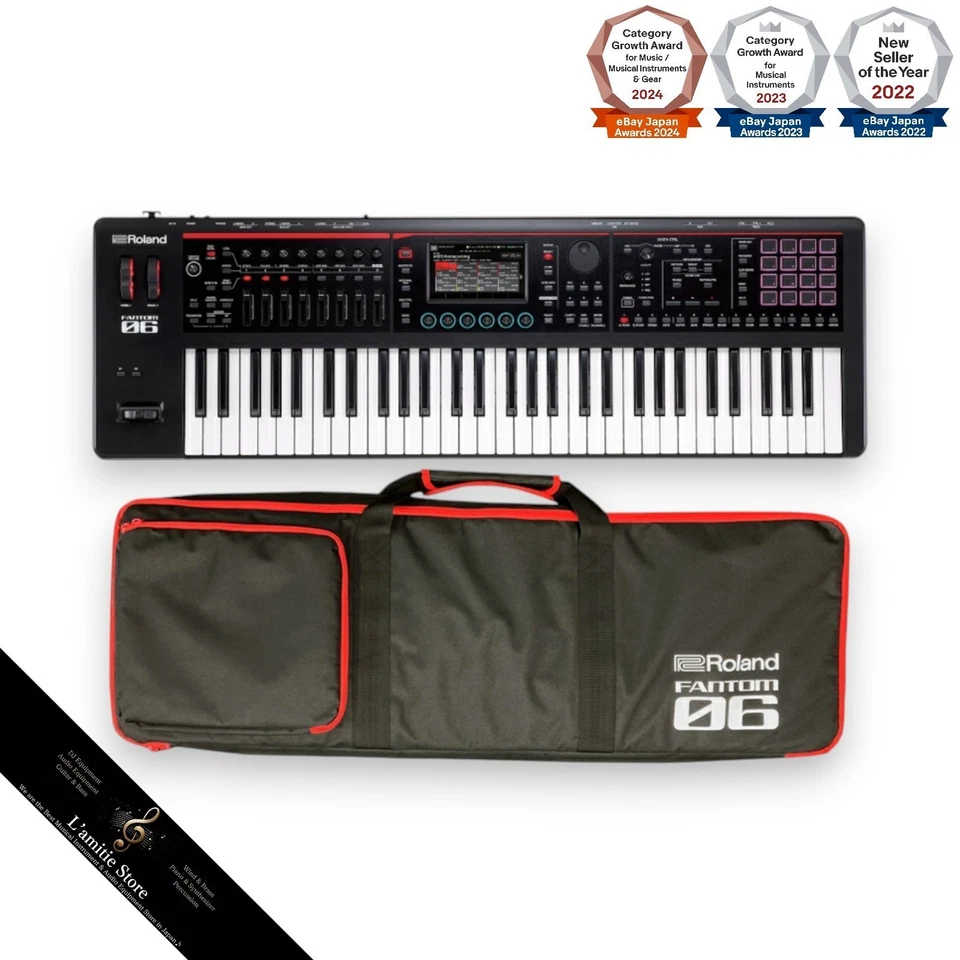 Roland Fantom-06 61-Tasten SuperNATURAL Synthesizer Keyboard Fantom06... - Bild 1 von 4