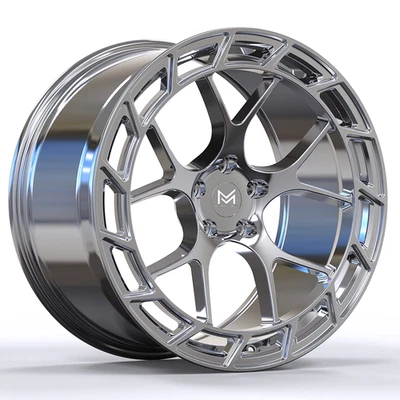 20 英寸现代肌肉 AX-10 铬车轮适用于凯迪拉克 CT6-V / CT6 (2018–2025+) — 第 1/3 张图片