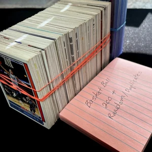 NBA Basketball Cards Lot 200 + Random Pulls/Duplicates NBA Hoops Chronicles Prem - Picture 1 of 4