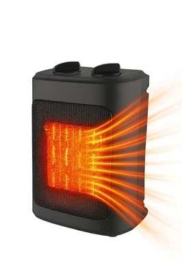 MAINSTAYS CERAMIC HEATER Electric Portable Lightweight Compact Space Heater NEW - Image 1 of 2