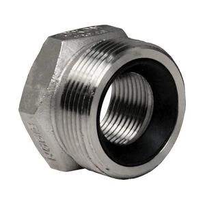 DIXON GB28 2" Boss Ground Joint Female Spud  (Wing Nut Thread x Female NPT) - Picture 1 of 10