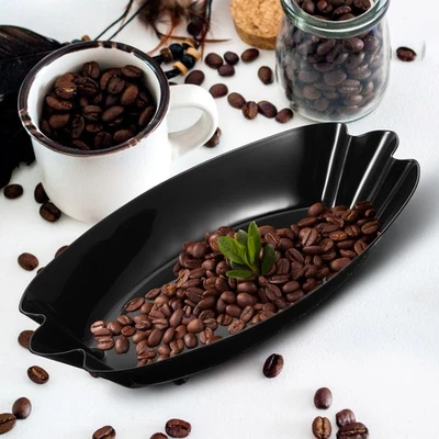 Plastic Coffee Bean Dish Coffee Bean Sample Display Tray Coffee Measuring Tray - Image 1 of 4