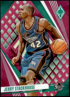 2023-24 Panini Phoenix #98 Jerry Stackhouse rosa #/175 E1 - Imagem 1 de 2