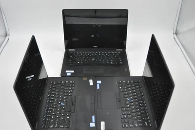Lote de 3 Dell Latitude E7470 Intel Core i7-6650U 8GB RAM sem peças de HDD #2609 - Imagem 1 de 3