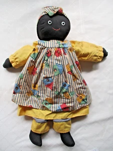 Handmade African American Cloth Doll - 45cm - Picture 1 of 10