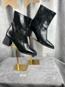 Stivaletti da donna Vagabond Hedda in pelle nera taglia EU 40 US 9 - Foto 1 di 8