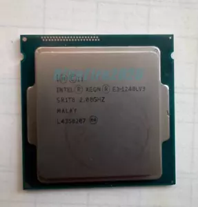 Intel Xeon E3-1240L V3 LGA 1150 Server CPU Processor 2GHz 4-Core 8M Cach 25W - Picture 1 of 1