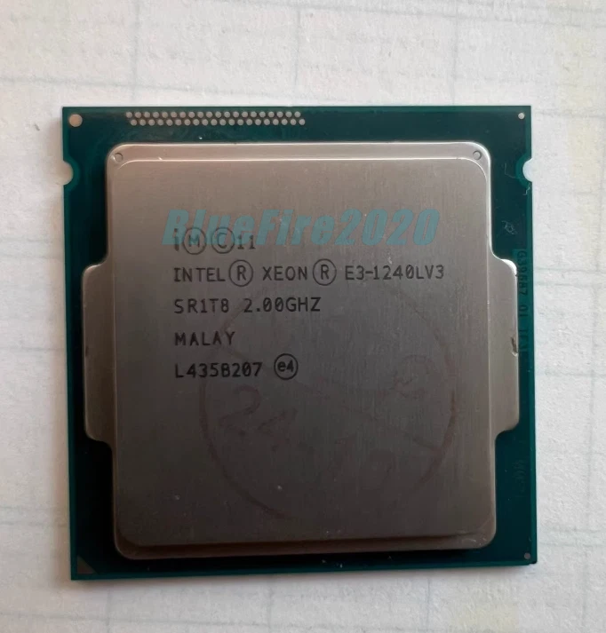 Intel Xeon E3-1240L V3 LGA 1150 Server CPU Processor 2GHz 4-Core 8M Cach 25W - Image 1 of 1