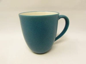 Colorwave Turquoise by Noritake Mug Colorwave, Turquoise/White, Stoneware b389 - Picture 1 of 1