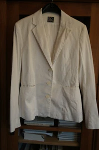 Blazer Bonn Fashion weiß tailliert drei Knöpfe Gr. L sehr guter Zustand - Bild 1 von 6