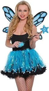 6 x Feenflügel Set mit Rock Mädchen Damen Junggesellinnenabschied Outfits x 6 - Bild 1 von 5
