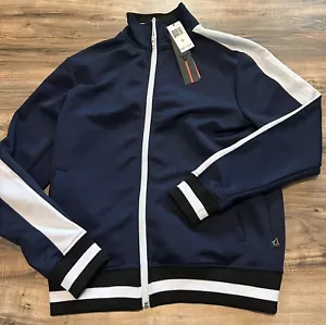 SCREENSHOT Mens Urban Hip Hop Premium Track Jacket, Navy, NWT, Sm,RETAIL $69.99 - Picture 1 of 9