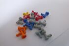 Lego Tap 1 X 1 Ref 4599 In Various Colours X 16Pcs