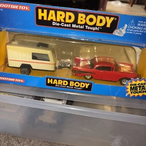 Tootsie toys Hard Body Red 57 chevy with trailer - Picture 1 of 1